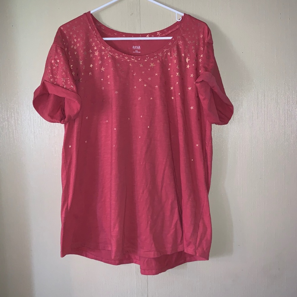 A.N.A 2xl coral/pinkish top